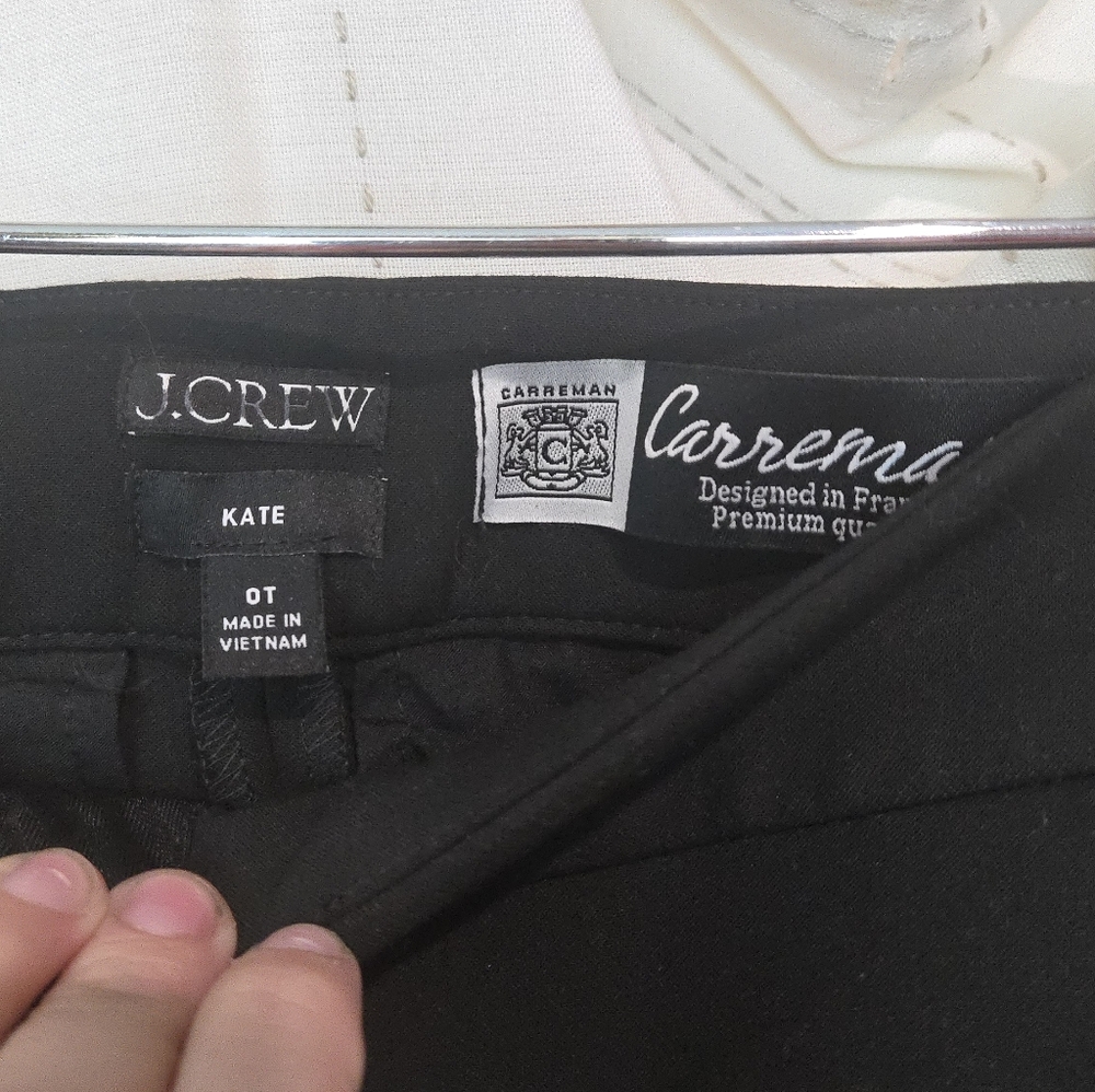 J Crew Tall Kate straight-leg pant in four-season stretch - Picture 3 of 6